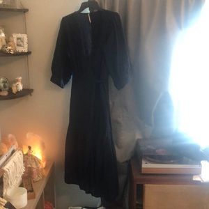 Free people blue maxi